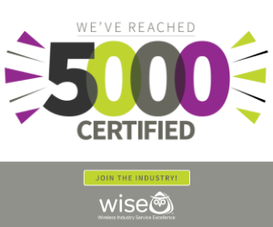 WISE certification 5000 certified technicians