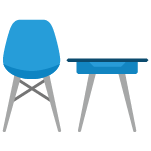 Icon of a table and chair